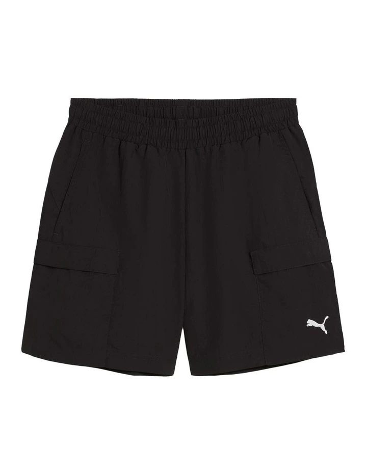 Wardrobe Ess Relaxed Cargo Shorts 6 Wv in Black image 4