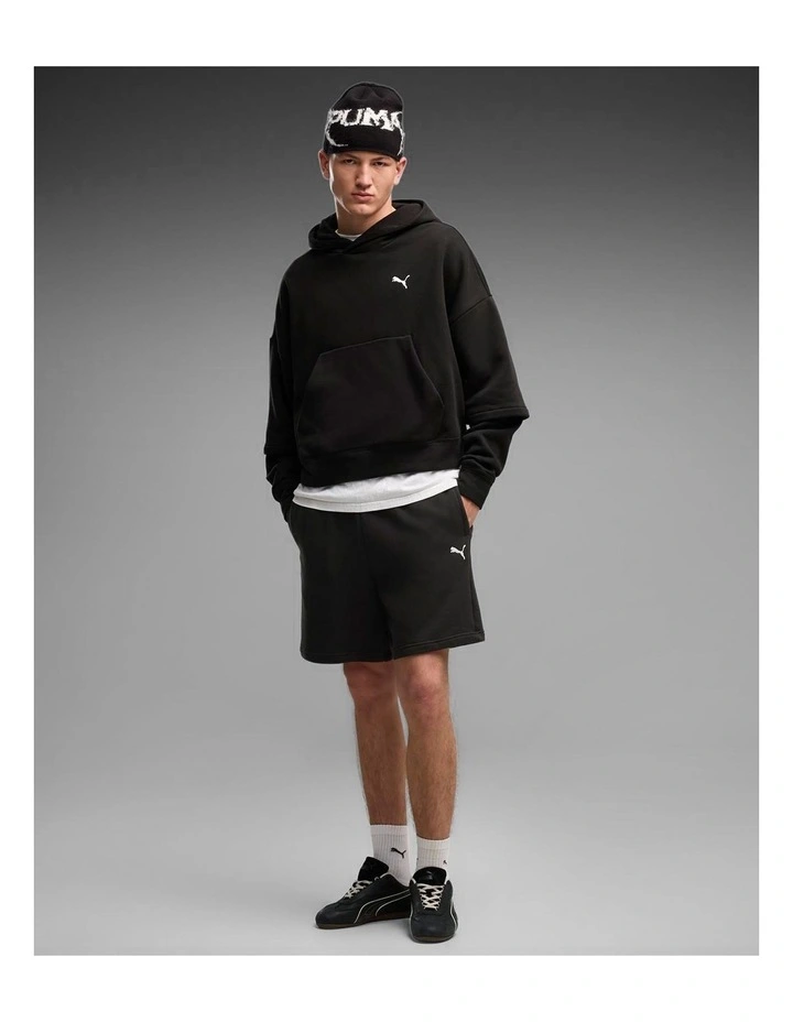 Ess Relaxed Shorts 7'' Tr Puma Black image 3
