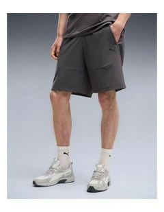 Pumatech 4-Way Stretch Woven Cargo Shorts Moody Gray