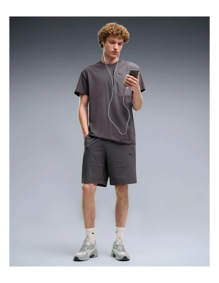 Pumatech 4-Way Stretch Woven Cargo Shorts Moody Gray image 3