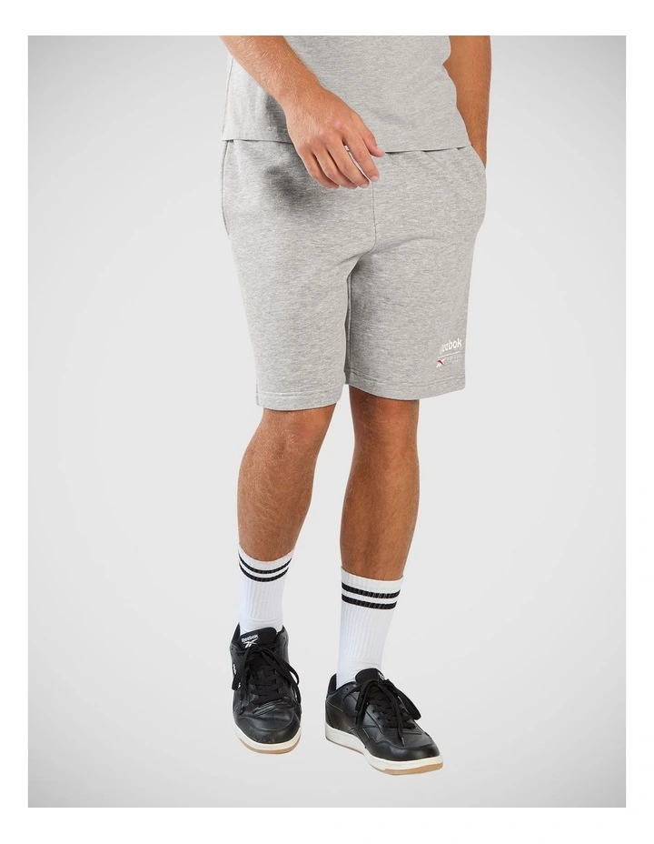 Id Ath Dept Fleece Shorts Lightgrey Marl image 1