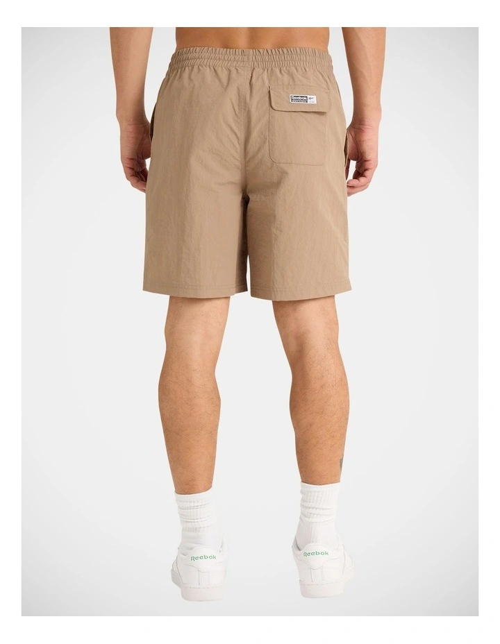 Reebok 7 Nylon Short Tan image 2