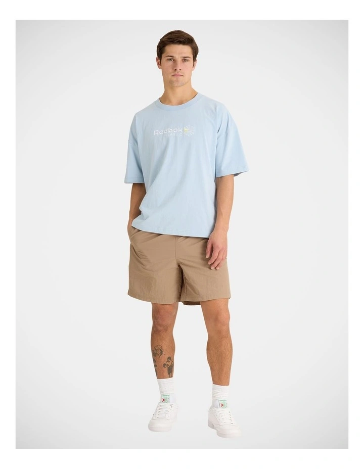 Reebok 7 Nylon Short Tan image 4