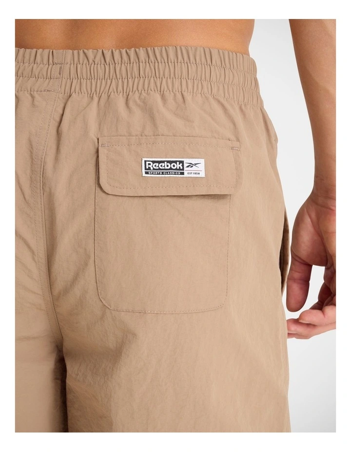 Reebok 7 Nylon Short Tan image 6