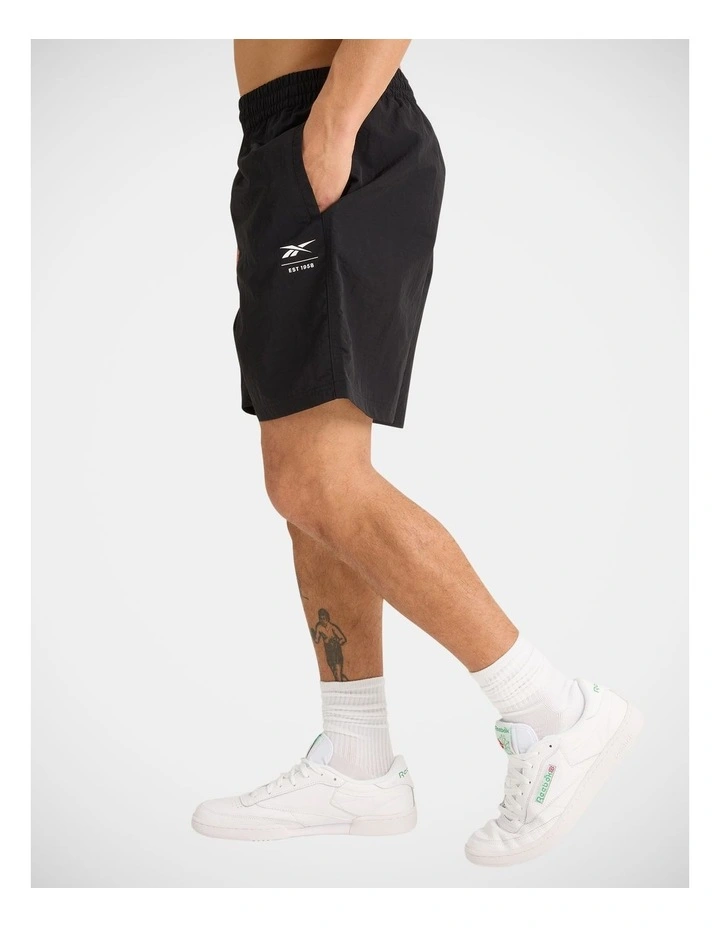 Reebok 7 Nylon Short Black image 3