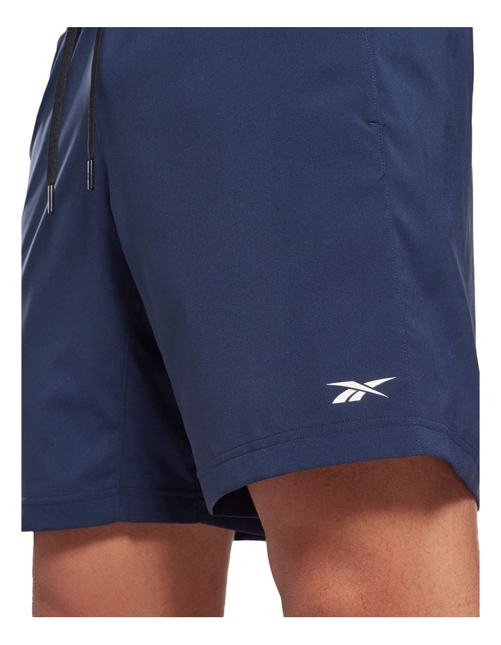Reebok Work Out Ready Woven Short Navy 