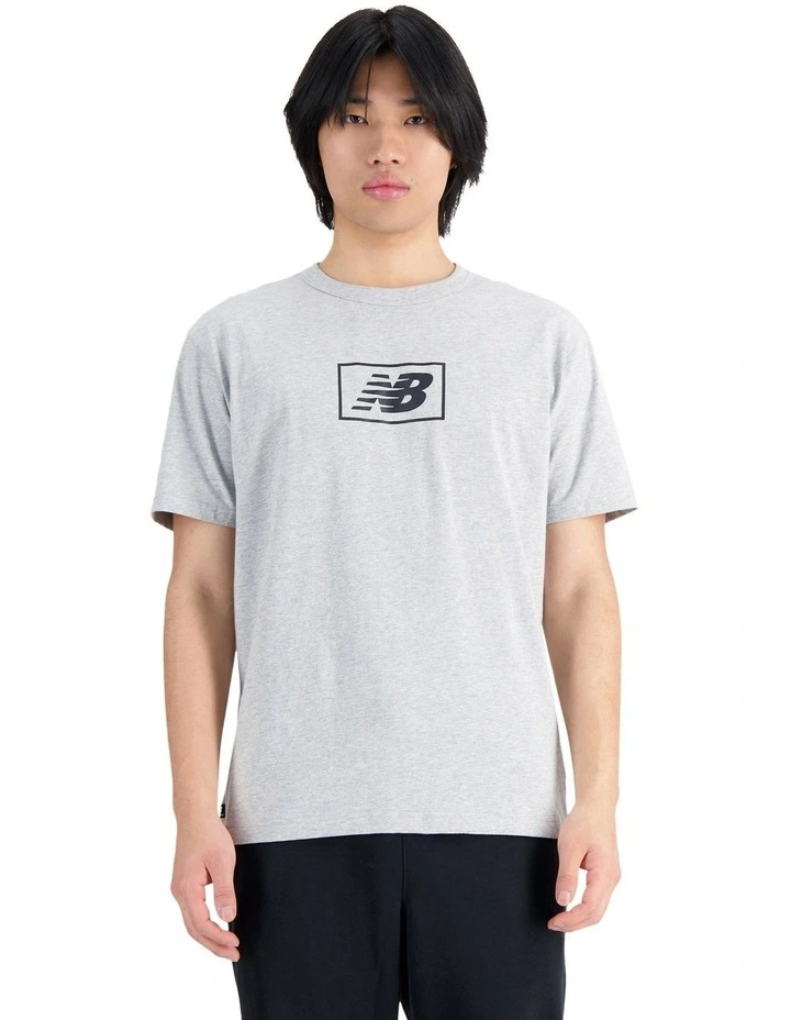 Essentials Logo T-Shirt in Grey image 2