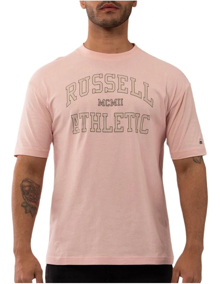 Vintage Arch Tee in Pink Sunset image 1