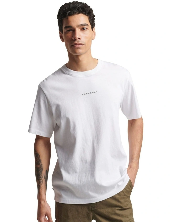 Surplus Logo Tee in Brilliant White image 1