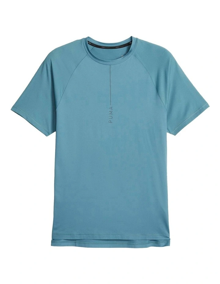 M Studio Yogini Lite Solid Tee in Bold Blue image 1