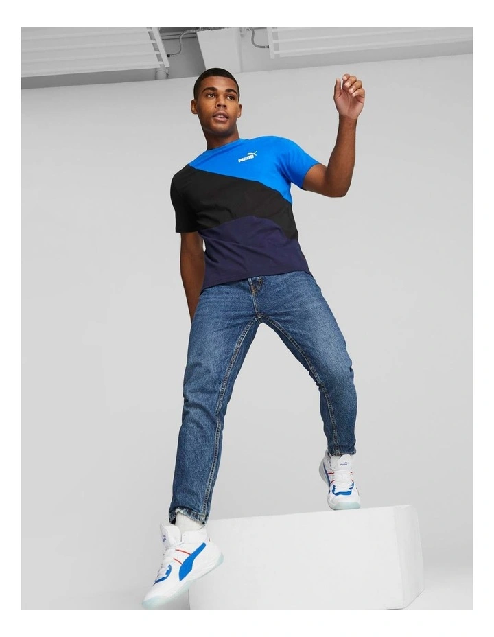 Power Cat Tee in Navy image 3