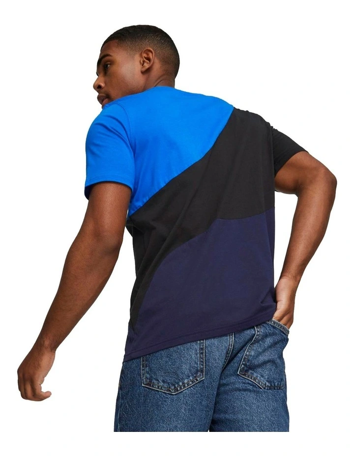 Power Cat Tee in Navy image 4