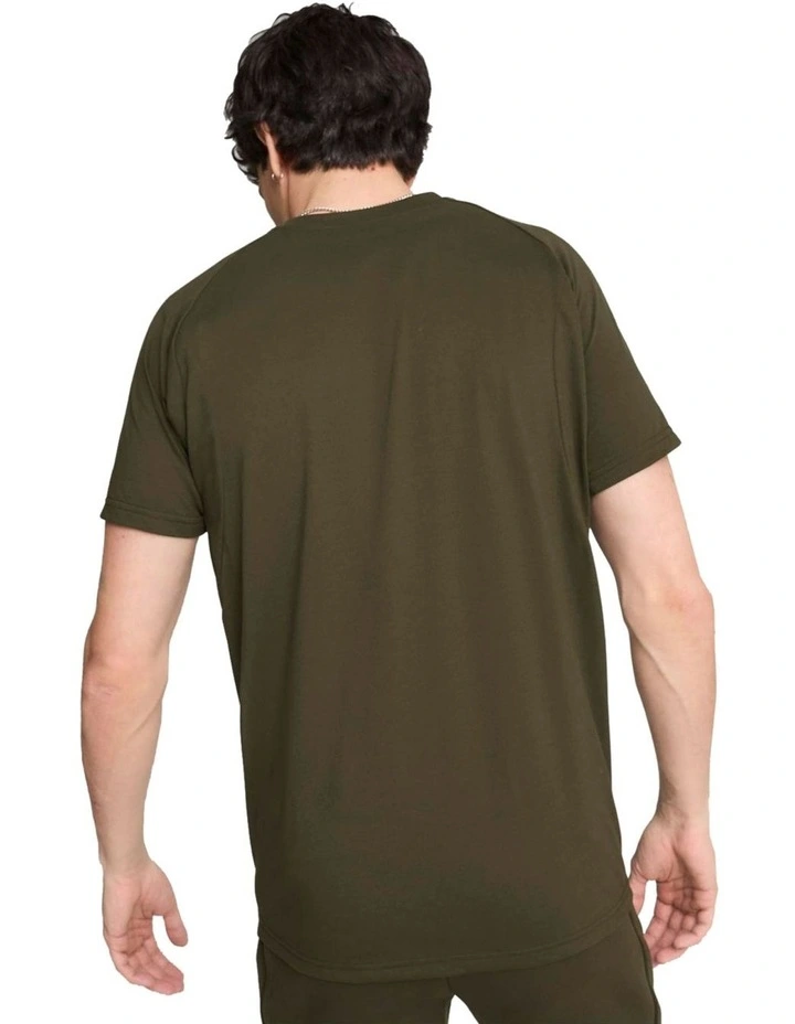 Evostripe Tee in Dark Olive image 2