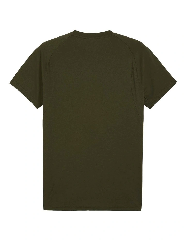 Evostripe Tee in Dark Olive image 5