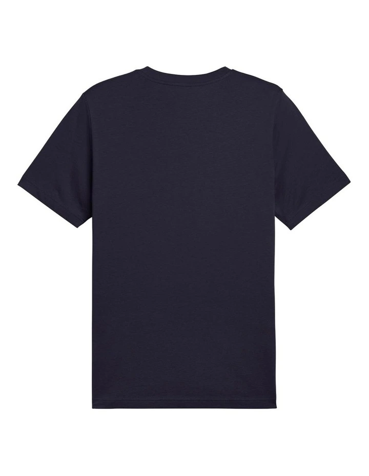Ess 2 Color No.1 Logo Tee in Blue image 5