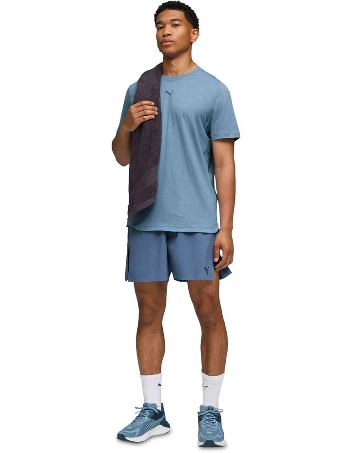 Cloudspun Emboss Tee in Blue image 3