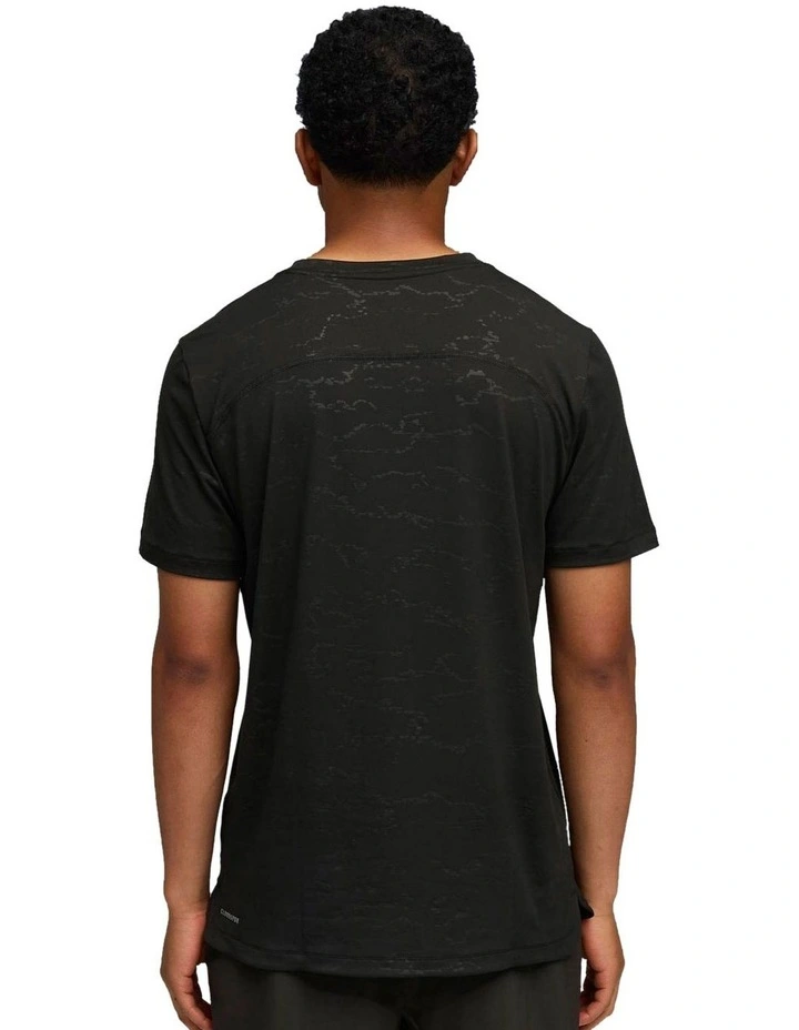 M Cloudspun Emboss Tee in Black image 2