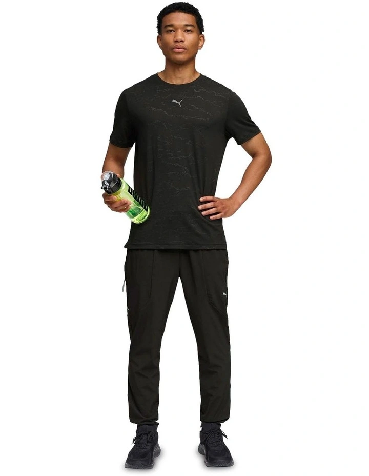 M Cloudspun Emboss Tee in Black image 3