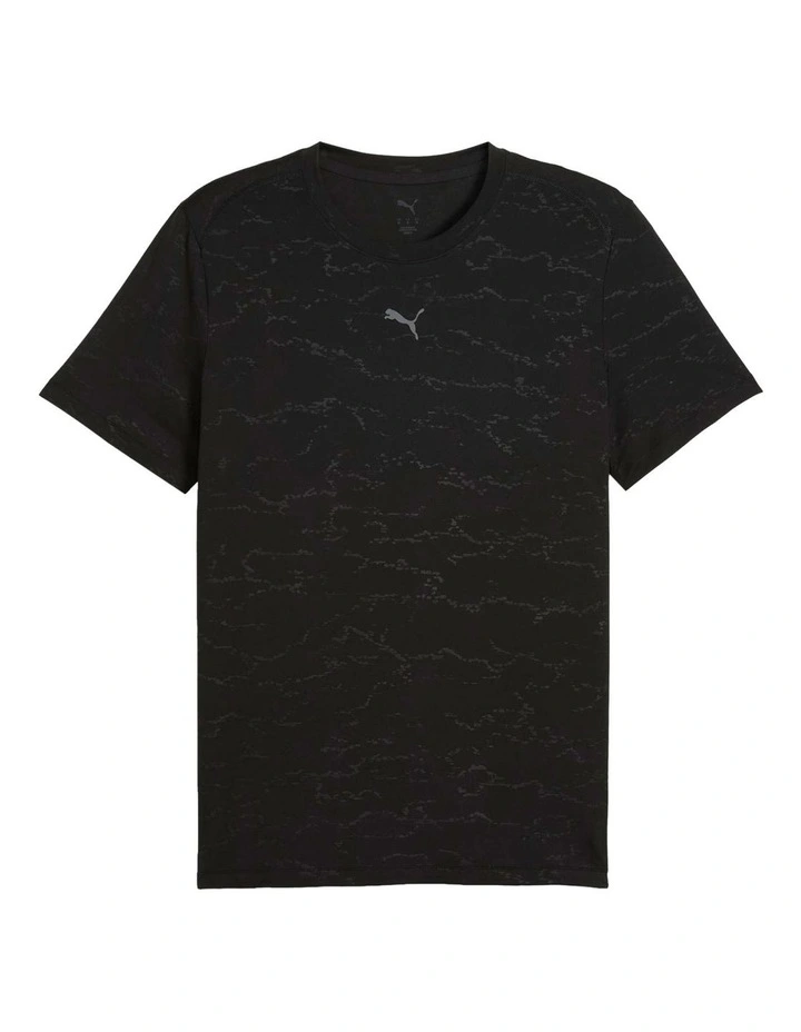 M Cloudspun Emboss Tee in Black image 6
