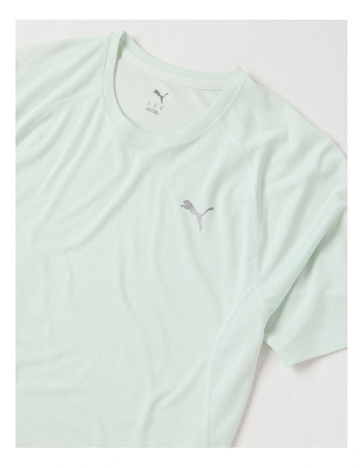 M Run Velocity Polyester Tee in Green image 2