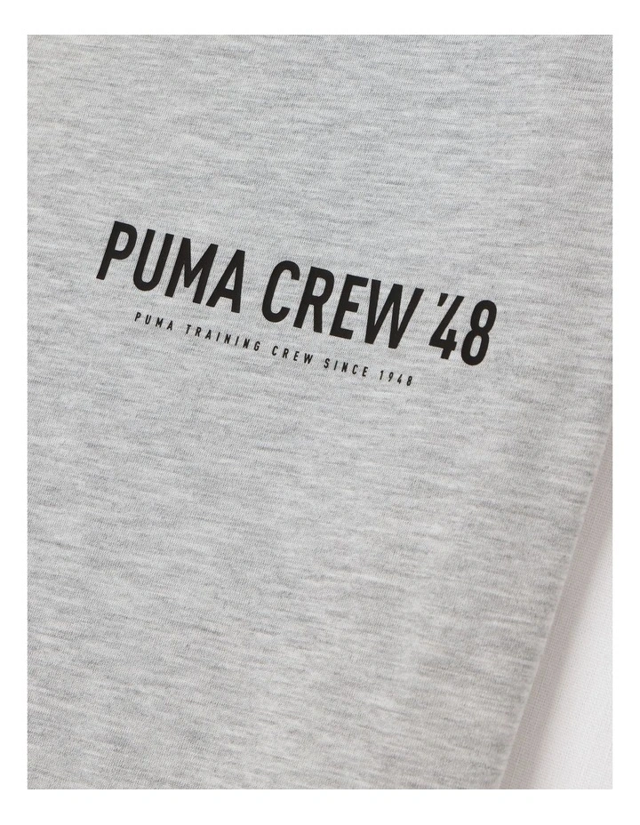 M Graphic Oversize Tee in White image 4