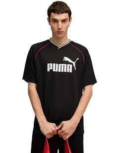 Essential Football Jersey in Black