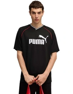 Essential Football Jersey in Black