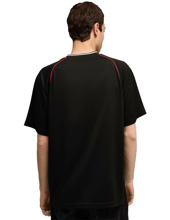 Essential Football Jersey in Black image 2