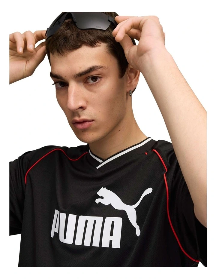 Essential Football Jersey in Black image 4