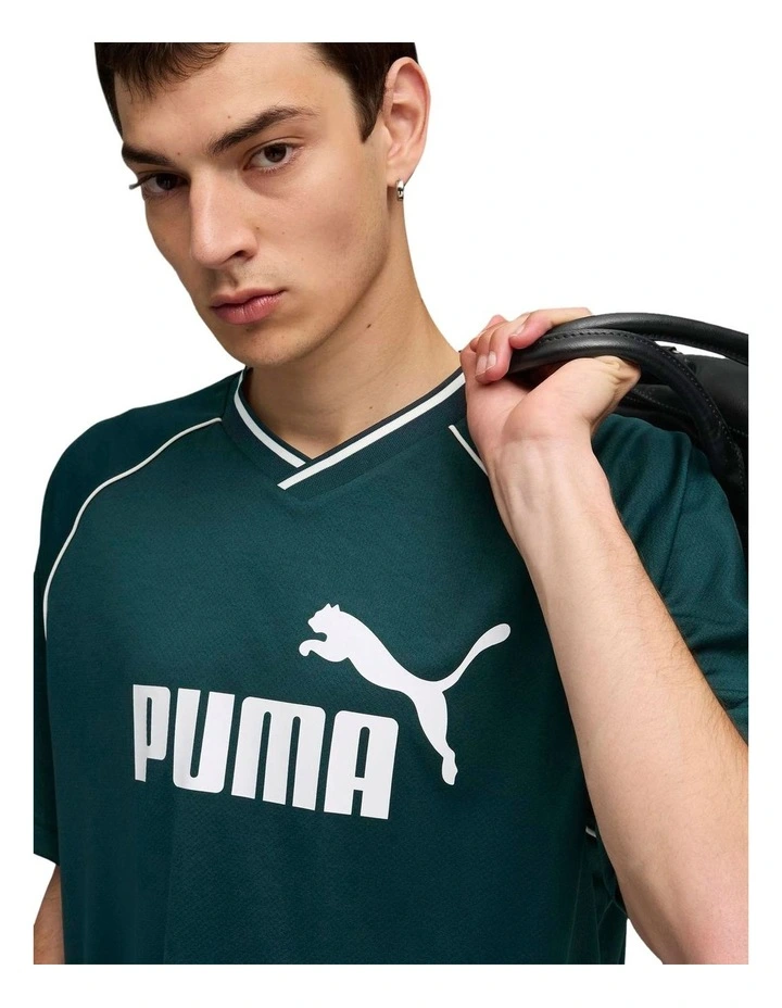 Essential Football Jersey in Green image 4
