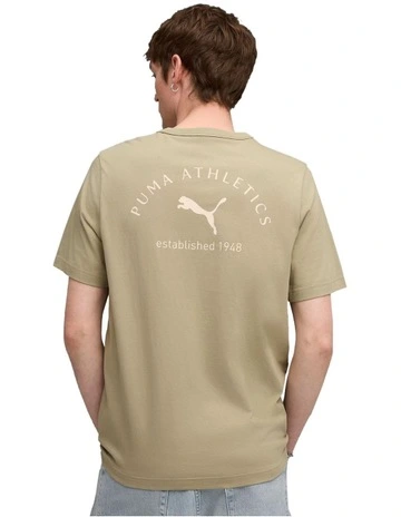 Class Graphic Tee in Green