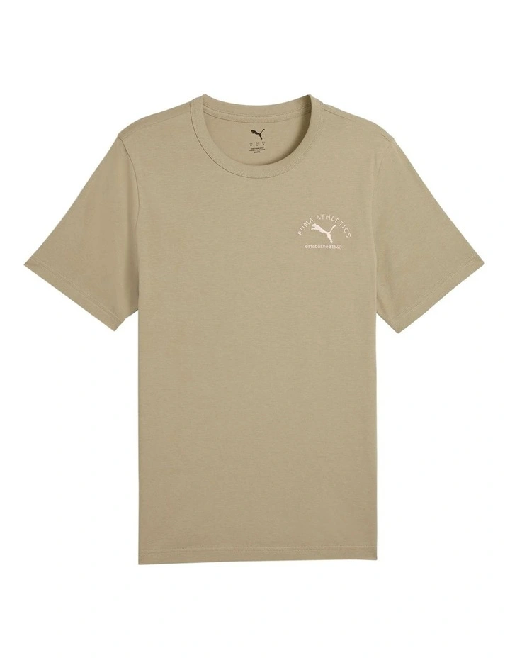 Class Graphic Tee in Green image 4