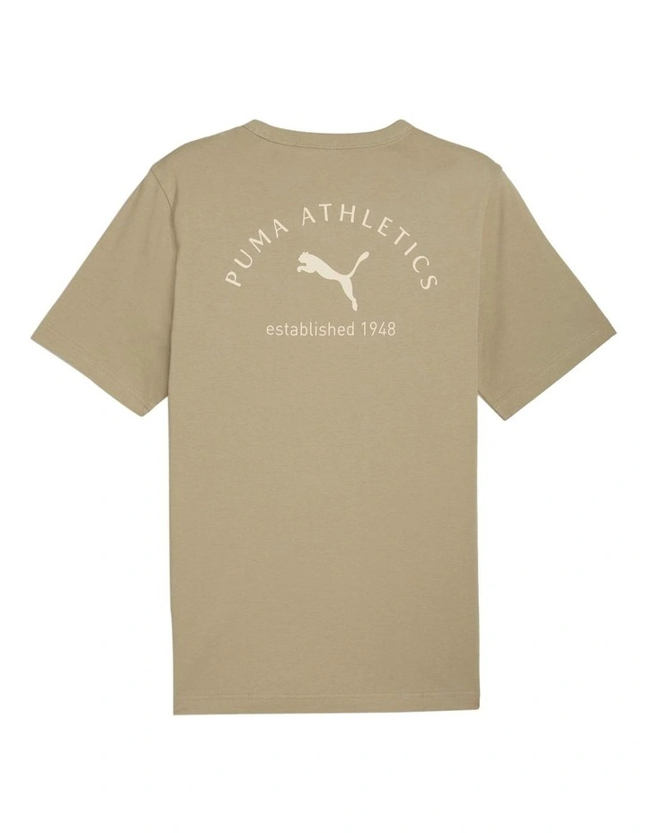 Class Graphic Tee in Green image 5