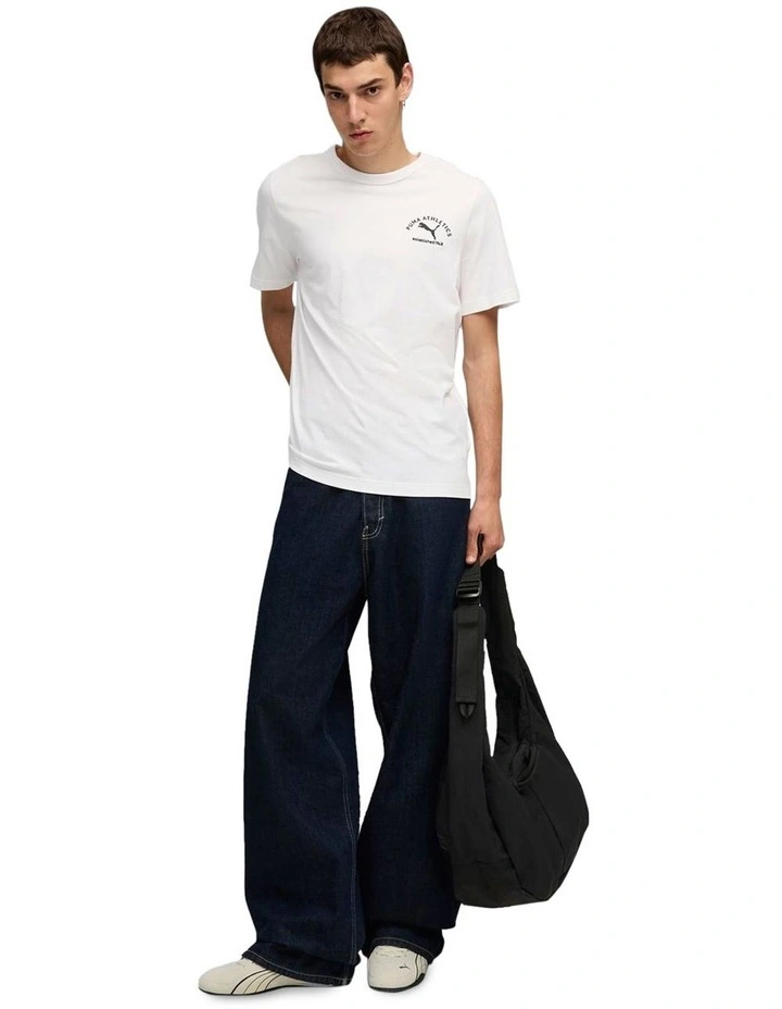 Class Graphic Tee in White image 1