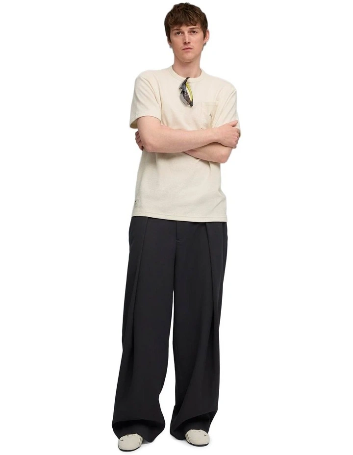 Class Relaxed Pinnacle Tee in Alpine Snow image 3