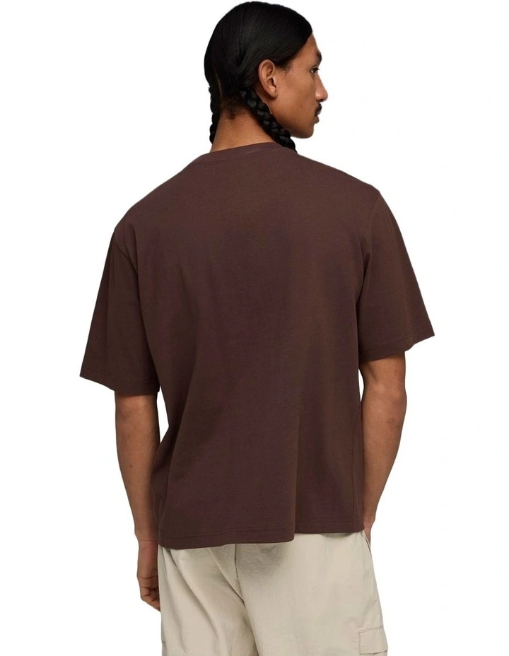 Wardrobe Ess Boxy Tee in Brown image 2