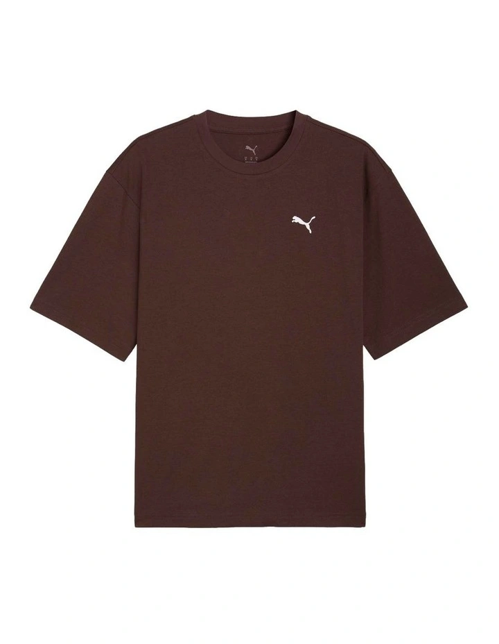 Wardrobe Ess Boxy Tee in Brown image 4
