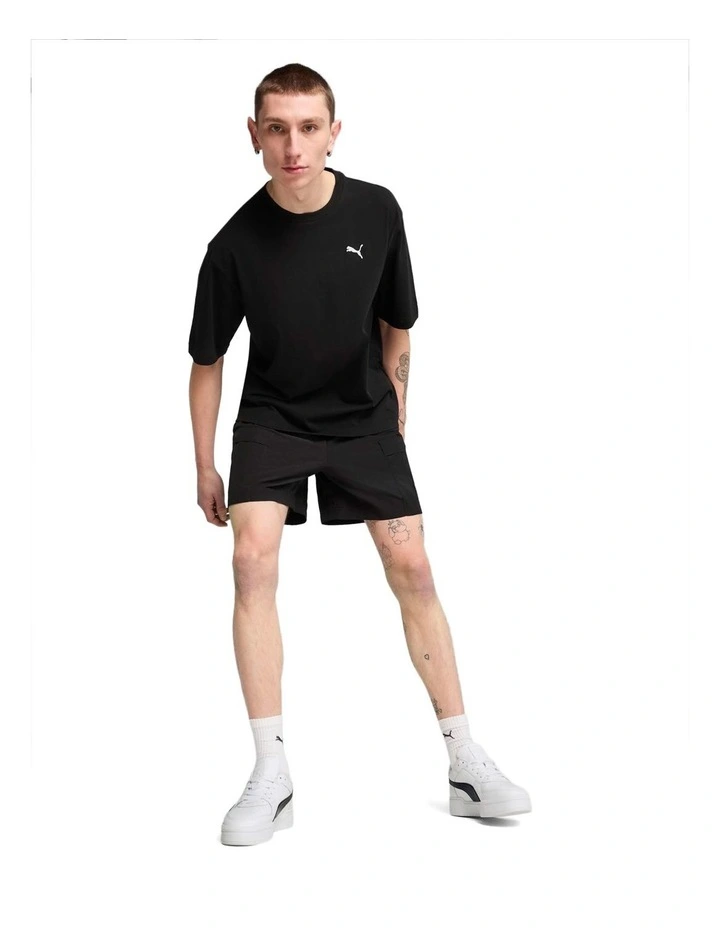 Wardrobe Ess Boxy Tee in Black image 3