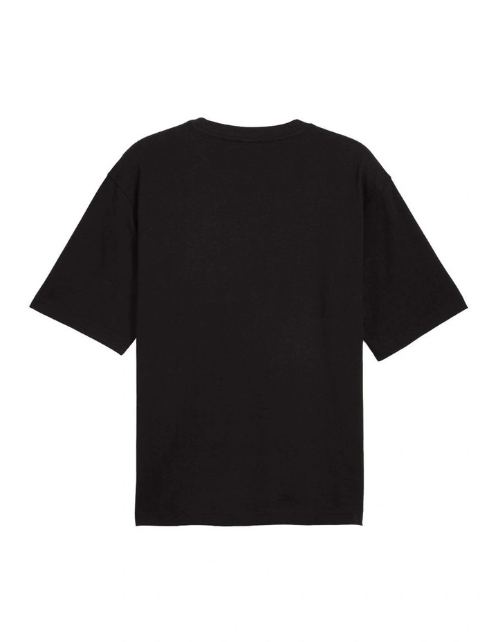 Wardrobe Ess Boxy Tee in Black image 5
