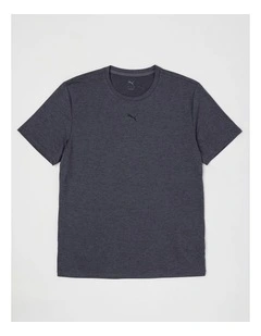 Tad Essentials Heather Cat Tee M in Grey