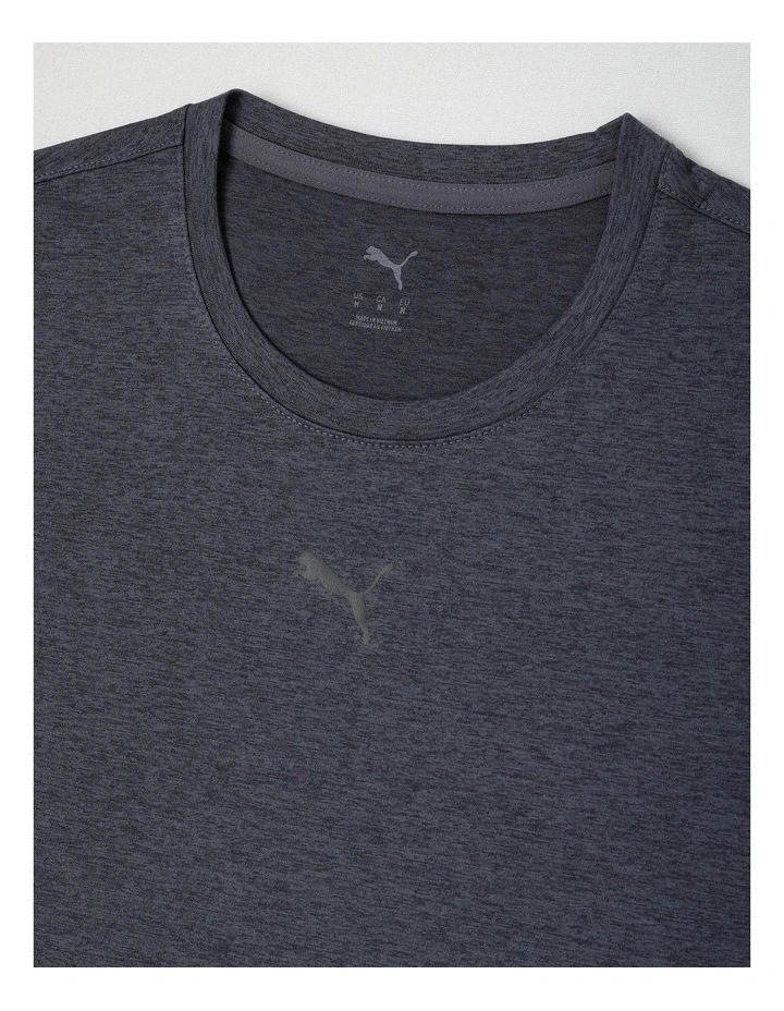 Tad Essentials Heather Cat Tee M in Grey image 2