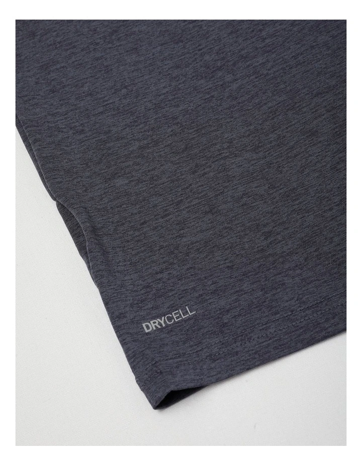 Tad Essentials Heather Cat Tee M in Grey image 4