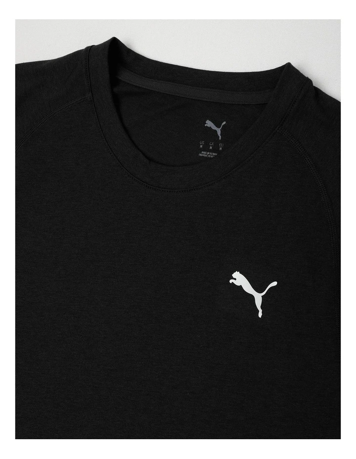 Pwrtrain Triblend Tee M in Black image 2