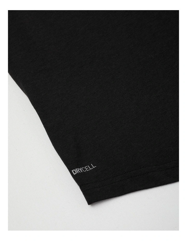 Pwrtrain Triblend Tee M in Black image 4