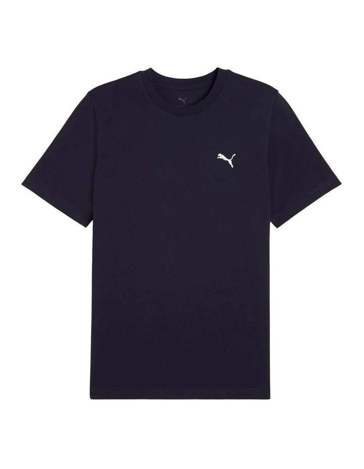 Ess Small Logo Tee in Navy image 4