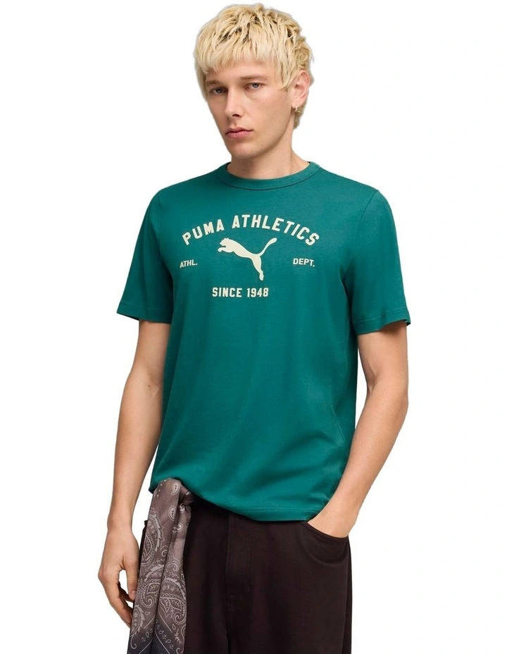 Class Graphic Tee in Emerald Ice image 1