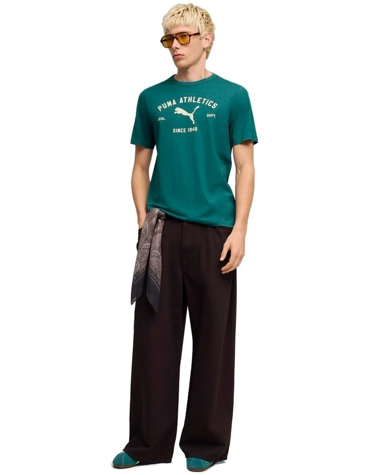 Class Graphic Tee in Emerald Ice image 3