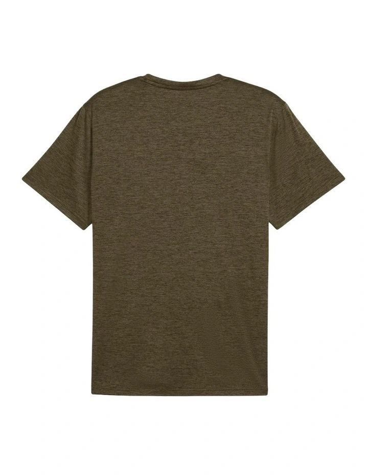 M Tad Ess Heather Cat Tee in Loden Green image 2