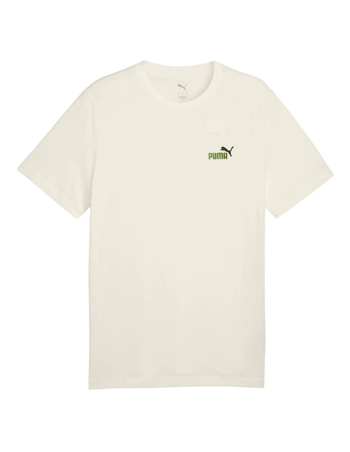 Ess 2 Color Small No. 1 Logo Tee Warm White image 4