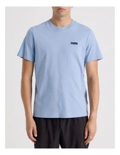 Ess 2 Color Small No. 1 Logo Tee Chambray Blue
